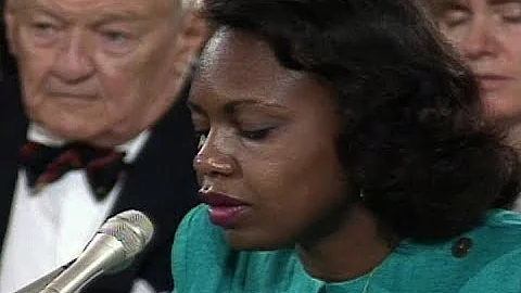 Anita Hill Testimony - Senate Judiciary Committee Hearings on Nomination of Clarence Thomas