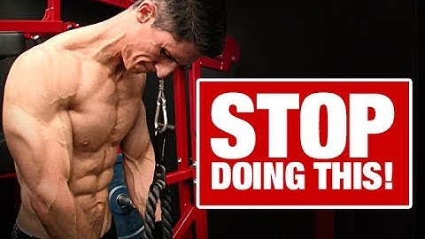 Stop Doing Tricep Pushdowns Like This!