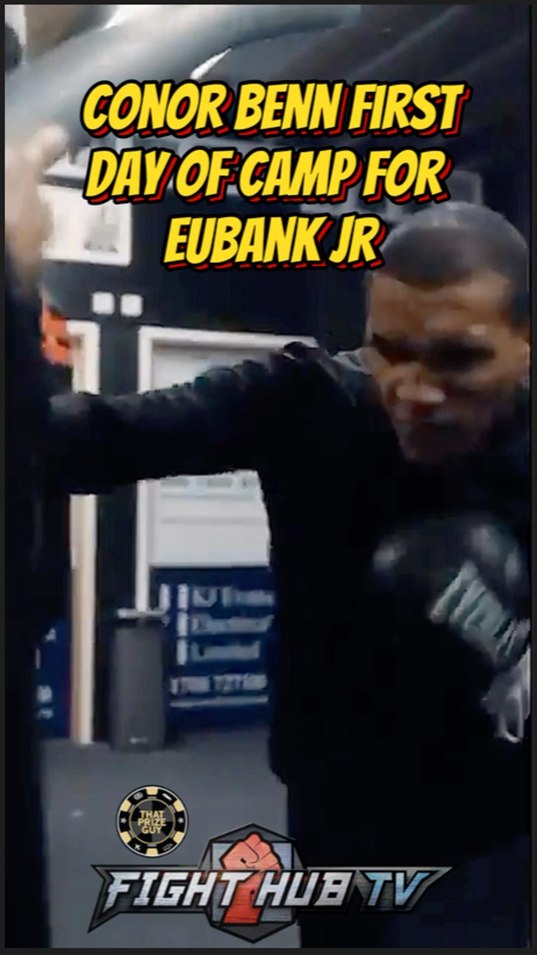 Conor Benn STARTS CAMP for Eubank jr with CRAZY KO SHOTS!