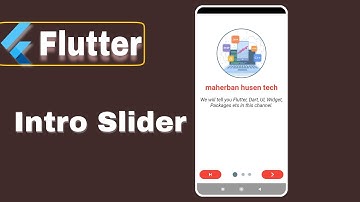 intro Slider(Flutter 4)intro Screen