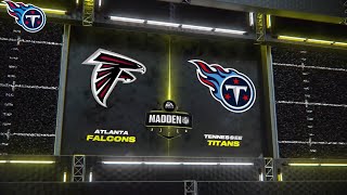 Madden NFL 24 Week 16:Tennessee Titans (14-0) Vs Atlanta Falcons (8-6)