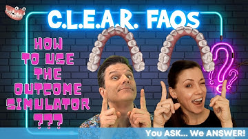 How to use the Invisalign outcome simulator with the itero element?