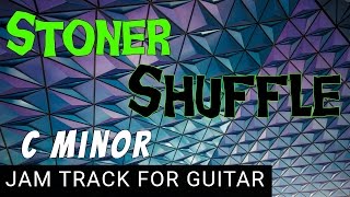 Stoner Blues Shuffle Backing Track For Guitar in C minor (Cm)