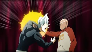Saitama One Shots Garou !! - Garou Vs Saitama ( One Punch Man Season 2 )