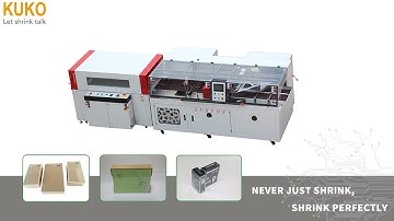 high speed boxes shrink wrapping machine with infeed finger conveyor