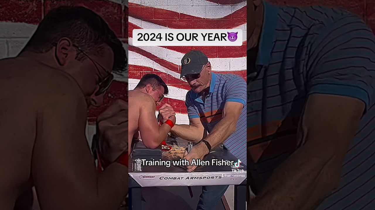 Армрестлинг Аллена Фишера в 2024 году?! 