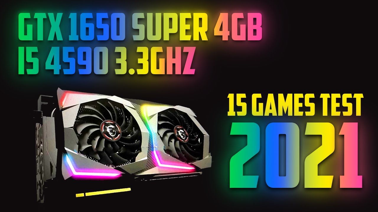 i5 4590 + GTX 1660 SUPER Gaming PC in 2022 | Tested in 8 Games