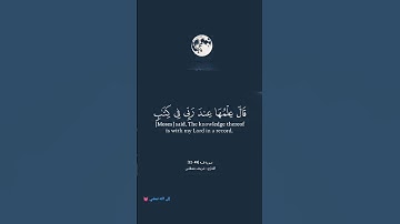 قال فمن ربكما يا موسى... القارئ شريف مصطفى