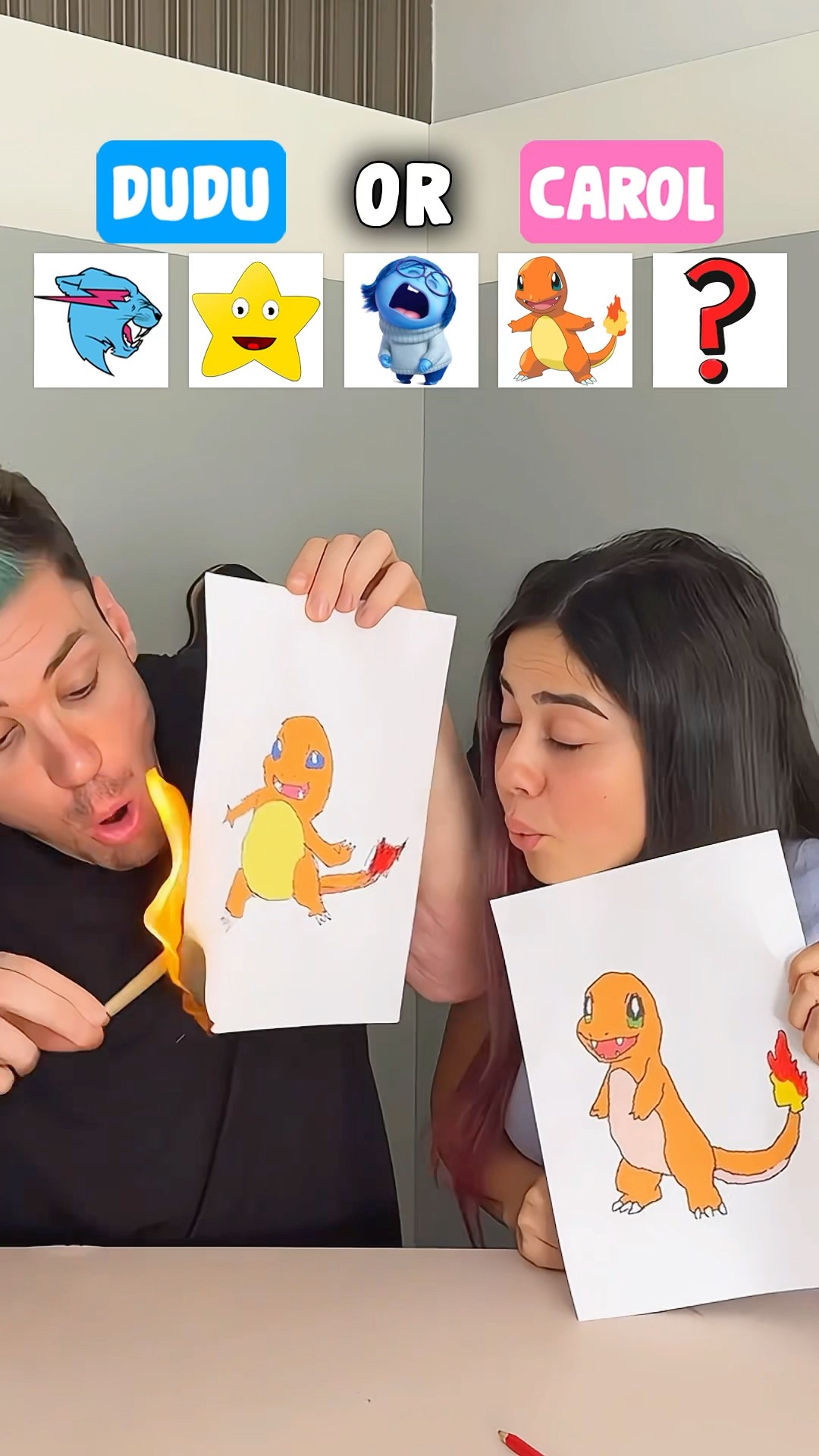 QUEM DESENHA MELHOR?