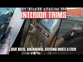 DIY Interior Detailing EP 4: Interior Trims | Linis steering wheel, door sidings, at seatbelts