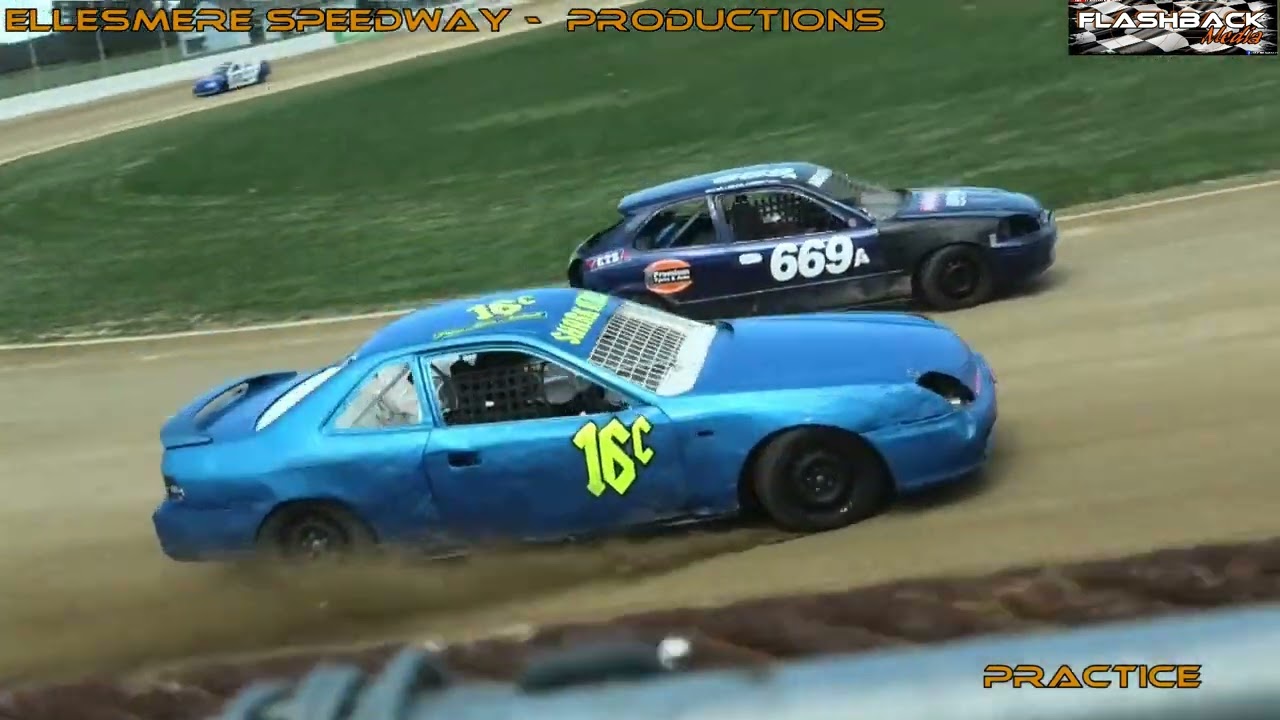 PRODUCTION SALOONS, ELLESMERE SPEEDWAY PRACTICE 2025