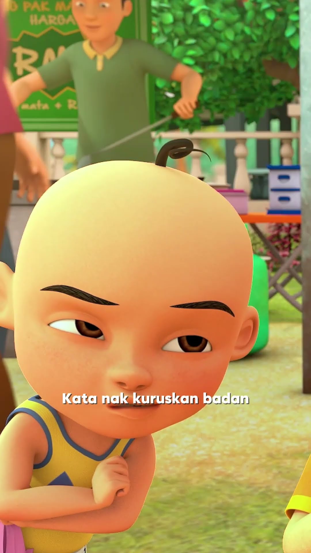 Ehsan memang nak sedekah bulan Ramadan ni. #upinipin #shorts