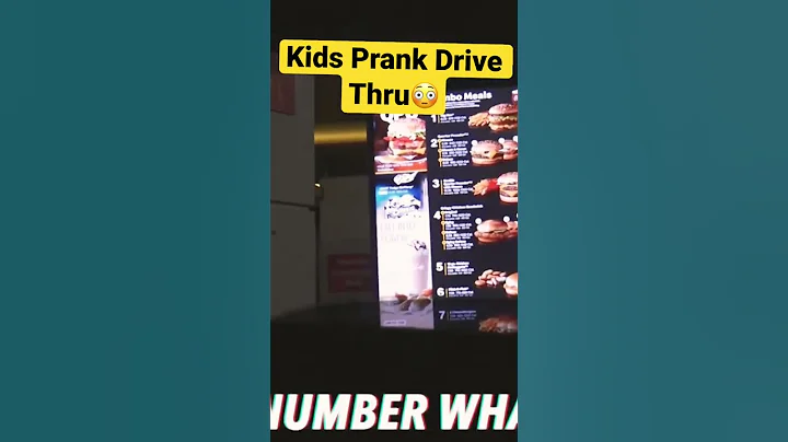 Kids Prank McDonalds Drive Thru