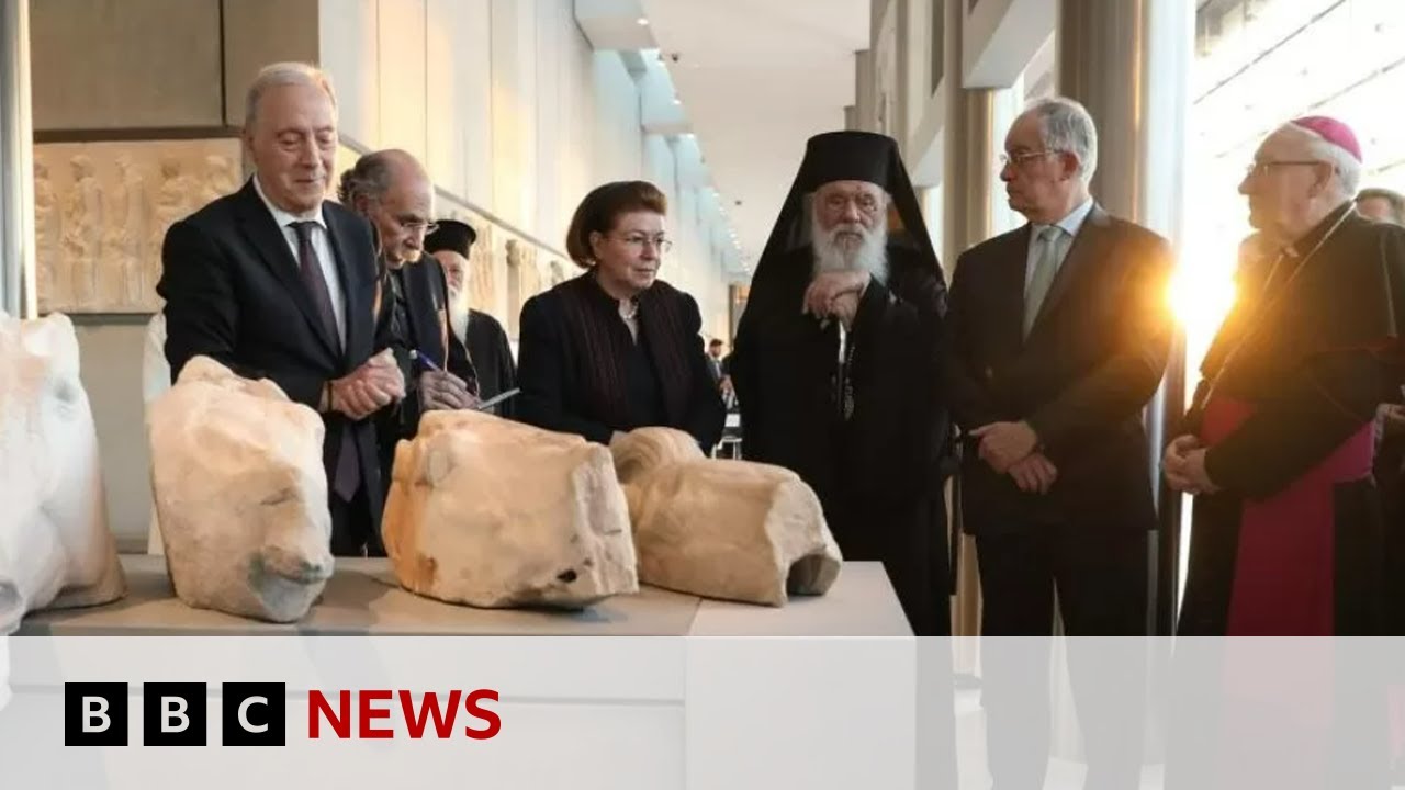 Vatican returns ancient Parthenon sculptures to Greece – BBC News