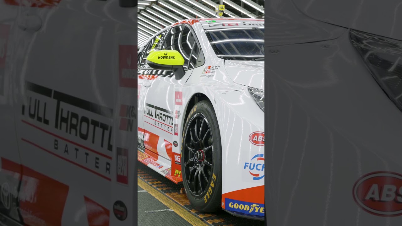 As the former World Champion returns to the #btcc, we take a look at the new #12 straight off the production line at Toyota UK