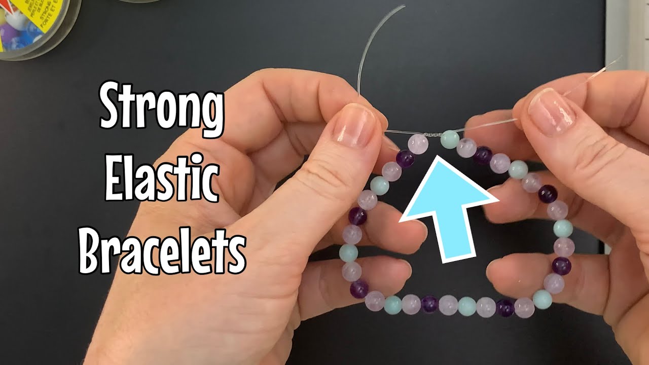 Having Trouble With Making Knots In Elastic Bracelets? – Carmilita's  Handmade Jewelry