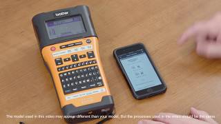 How to Use the Mobile Cable Label Tool App with Brother Professional Industrial Labellers screenshot 1