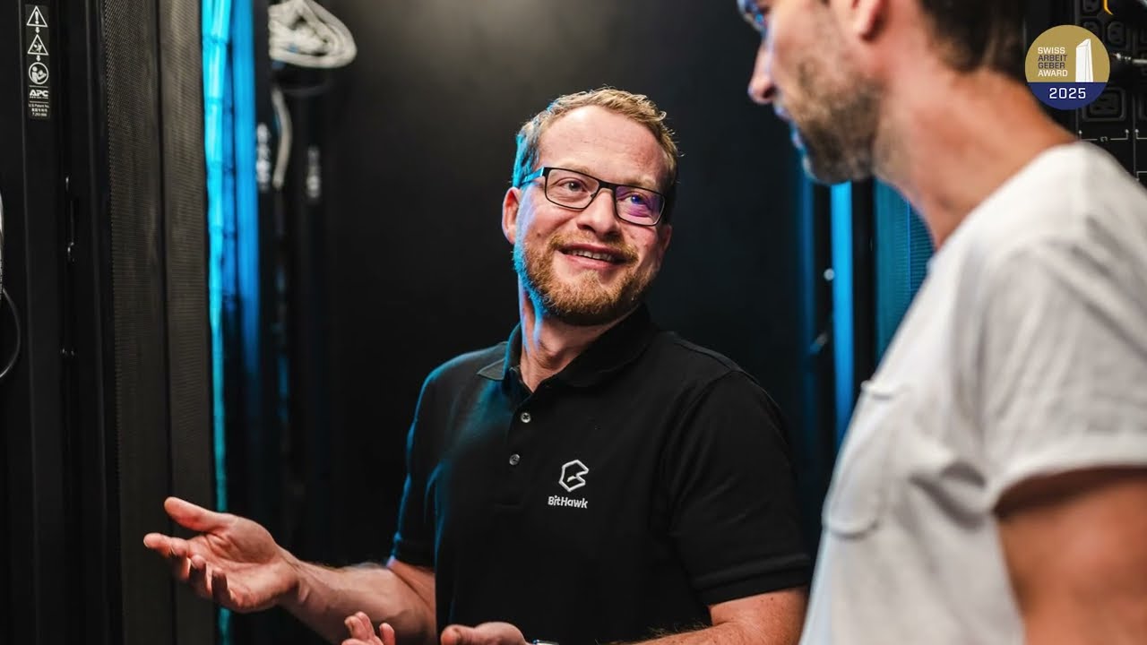 3. Rang für BitHawk bei den Swiss Arbeitgeber Awards 2025
