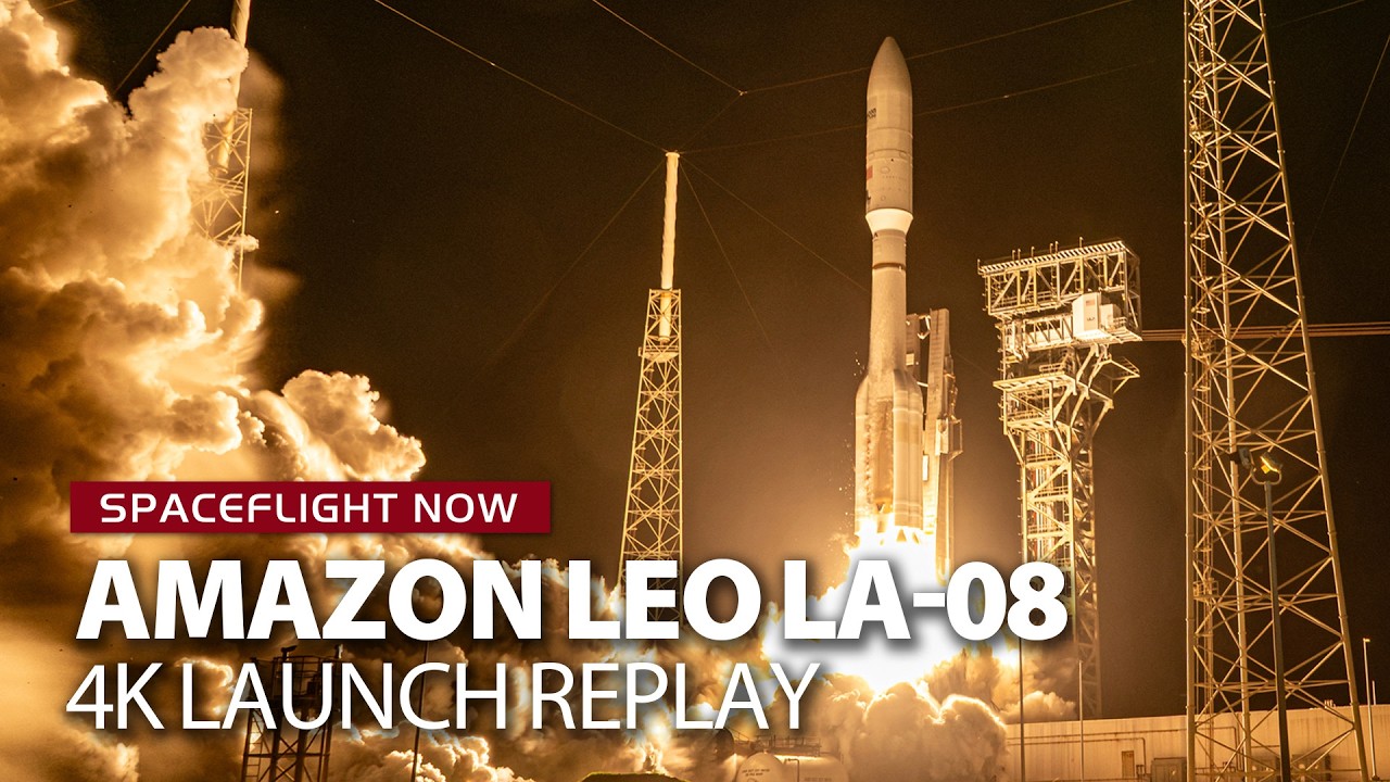 4K Replay: ULA launches final Atlas 5 551 rocket, supporting Amazon Leo satellite constellation | 2:23 | Spaceflight Now | 3,849 views | July 3, 2026
