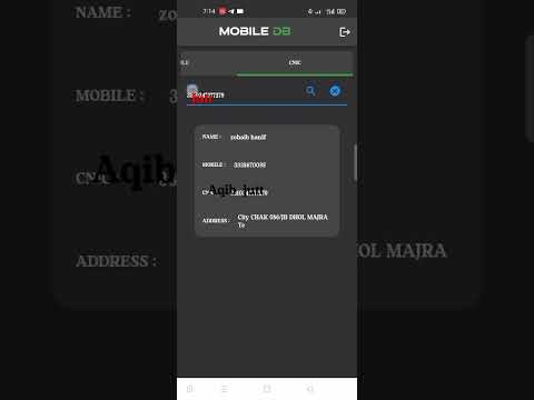 MobileDB Software Check all SIMs Data fresh login Available