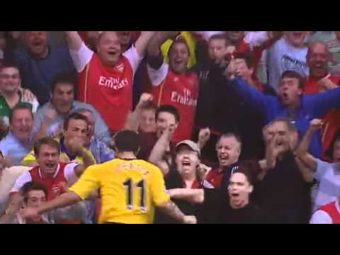 Robin Van Persie a great goal at Arsenal