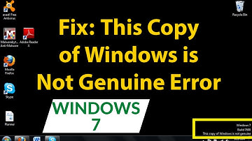 How to Fix Windows is Not Genuine | Remove Build 7601/7600 | 100% Working Windows 7/8/10 | Easy |