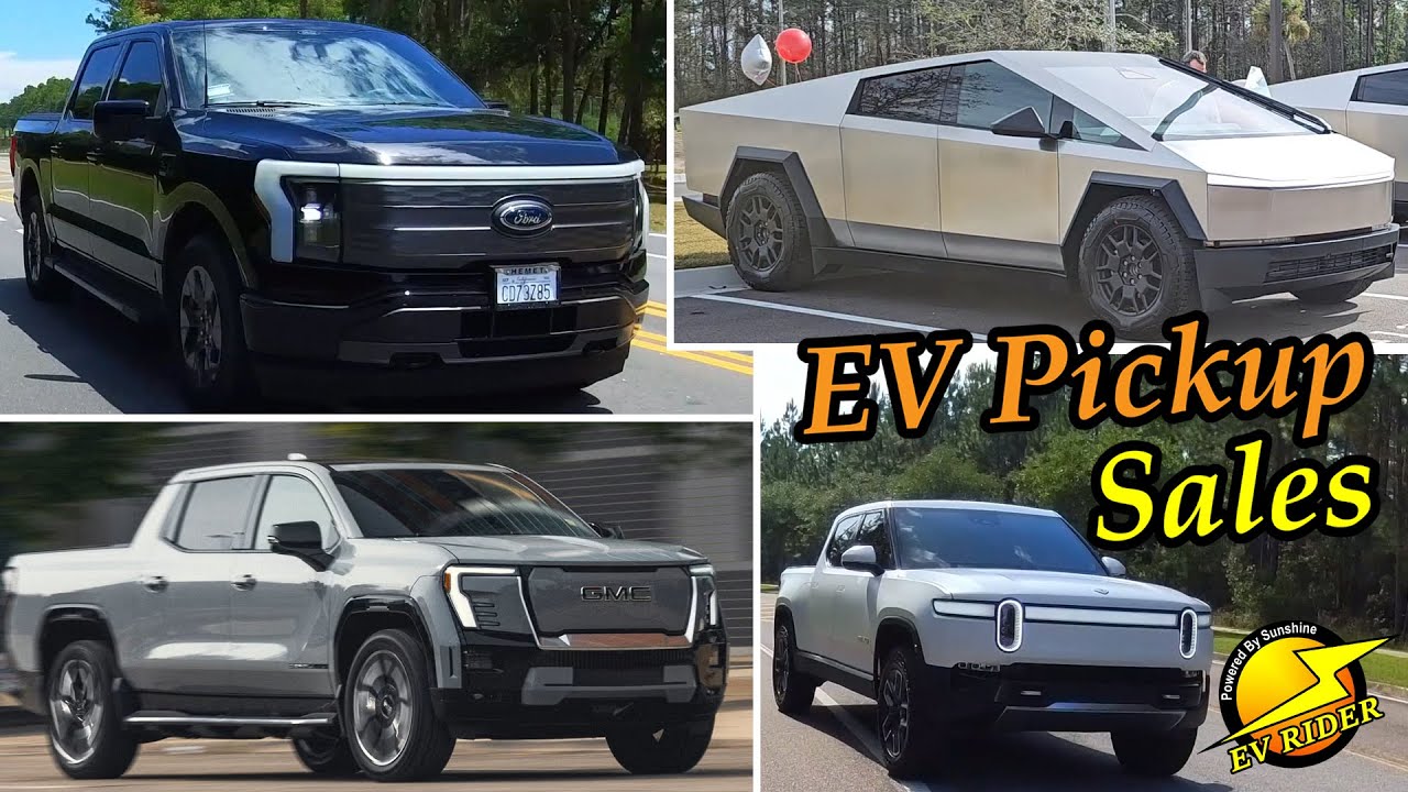 EV Pickups: Who's Leading, Who's Trailing
