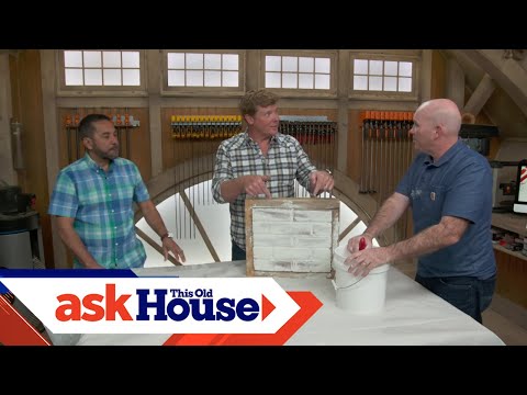 How to Whitewash Brick with Masonry Supplies | Ask This Old House