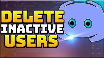 Remove INACTIVE users from your Discord server