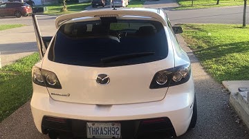 Mazdaspeed 3 straight pipe 2 step