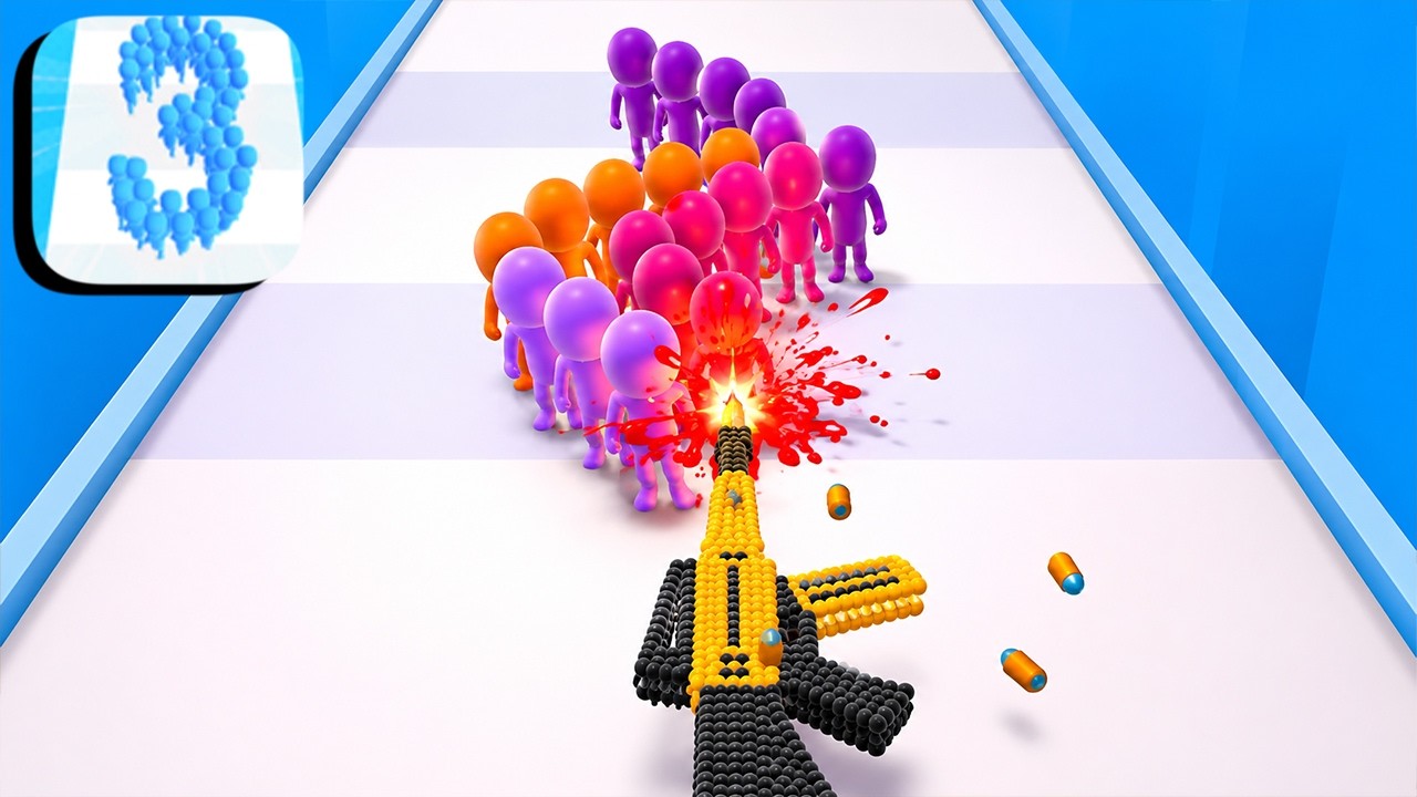Crowd Number 3D ​- All Levels Gameplay Android,ios (Part 79