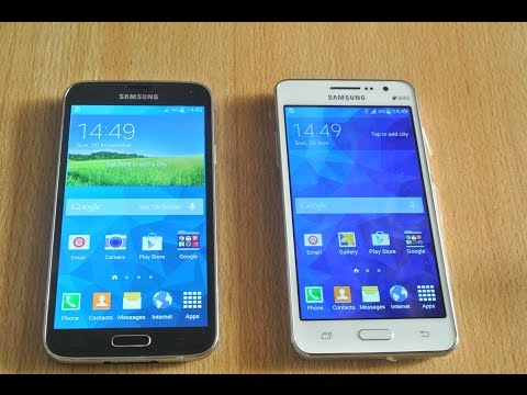 Samsung Galaxy Grand Prime vs Samsung Galaxy S5 - Review HD