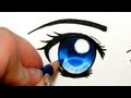 How to Colour Eyes with Pencil Crayons