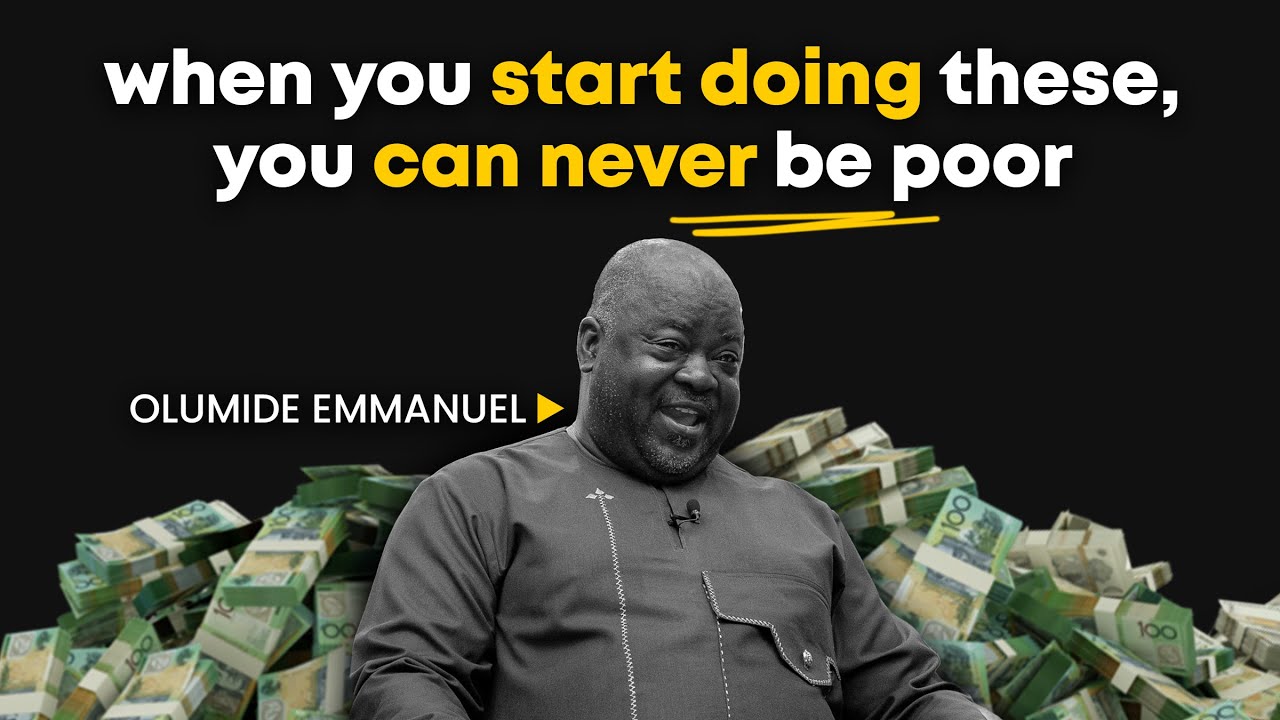 The Earlier You Start Doing This, The Richer You Will Be - Dr. Olumide Emmanuel #dancreateswealth
