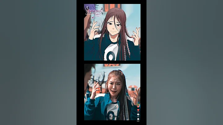 IF Squid game  was an anime #art #shorts #squidgame