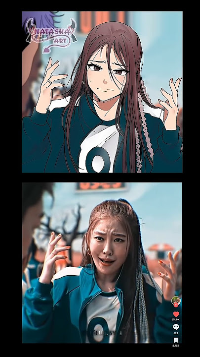 IF Squid game  was an anime #art #shorts #squidgame
