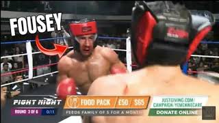 FouseyTube Gets Absolutely SLAPPED UP By SLIM Fousey vs Slim Boxing Highlights Reaction