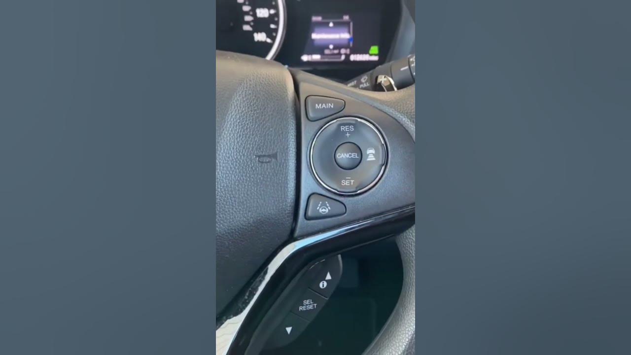 Honda HRV Oil life Reset 20192022 YouTube