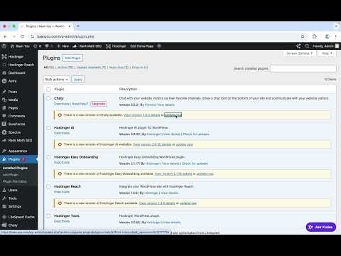 แนะนำวิธีเข้าไปแก้ไขหลังบ้านเว็บไซต์ Wordpress