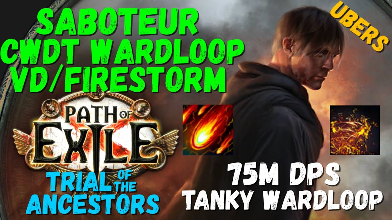 [PoE] Tankiest CWDT Wardloop Build Ever Made - Saboteur Volatile Dead ...