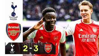 🔴 Tottenham vs Arsenal (2-3) HIGHLIGHTS | Bukayo Saka, son,  Havertz \& Hojberg own Goal