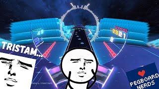 Spin Rhythm XD - Pegboard Nerds & Tristam - Razor Sharp (new music game)
