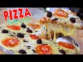 PIZZA SUPER FÁCIL DE LIQUIDIFICADOR | MASSA SEQUINHA E DELICIOSA | PIZZA CASEIRA - Dika da Naka