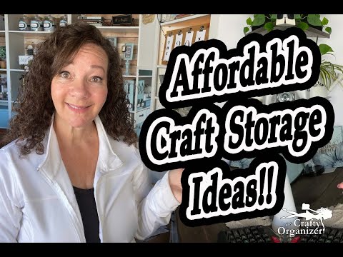 10 Craft Storage Ideas on a Budget - FeltMagnet