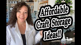 Affordable Multiinterest Crafting Storage Ideas