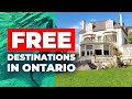 Free road trip destinations in ontario  12 amazing spots