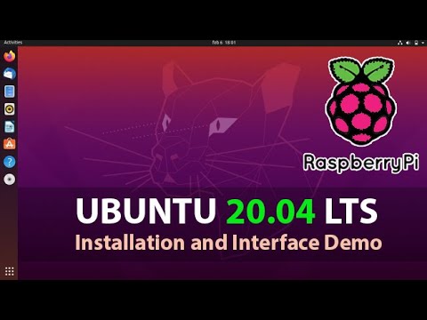 Install 64-bit Ubuntu 20.04 on Raspberry Pi 4 | Full Desktop | Performance | Remote Desktop (beta)