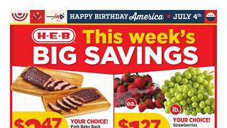 H-E-B • Jul 01 – Jul 07, 2026 • Weekly Ad Preview