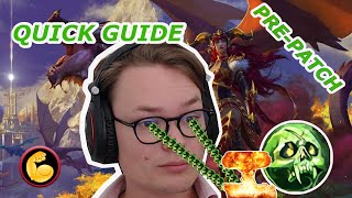 Unholy DK Pre-Patch Quick Guide (Dragonflight Pre-Patch PvE)