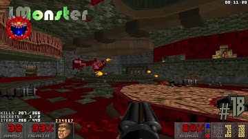 Doom with 1 Monster Megawad(feat. Corruption Cards).Map 17